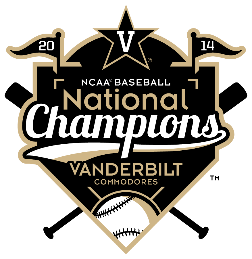 Vanderbilt Commodores 2014 Champion Logo diy iron on heat transfer